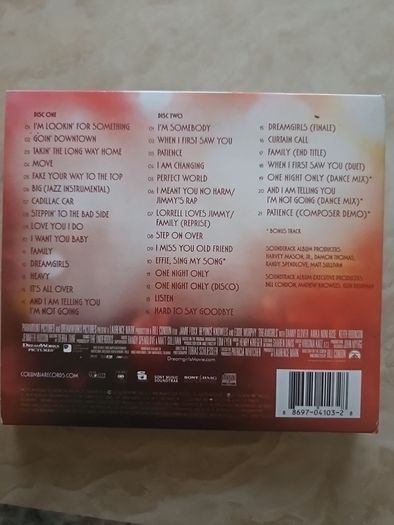 Dreamgirls 2CD Soundtrack