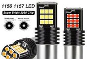 2x Signal Lamp P21w Led Ba15s 1156 Py21w Bau15s Bulb 3030SMD Canbus 1157 Led Bay15d P21/5w Turn Brake Backup Light 12V