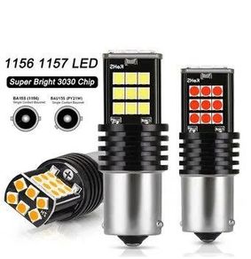 2x Signal Lamp P21w Led Ba15s 1156 Py21w Bau15s Bulb 3030SMD Canbus 1157 Led Bay15d P21/5w Turn Brake Backup Light 12V