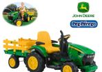 New Peg Perego John Deere Tractor Ride On Toy 12v Battery Electric Kids Children