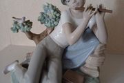 Vintage Lladro Boy with Flute