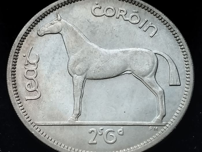 #719 - Ireland - 1966 - Half Crown - EF - KM.16a
