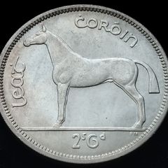 #719 - Ireland - 1966 - Half Crown - EF - KM.16a