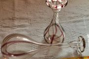 two vintage onion vase's