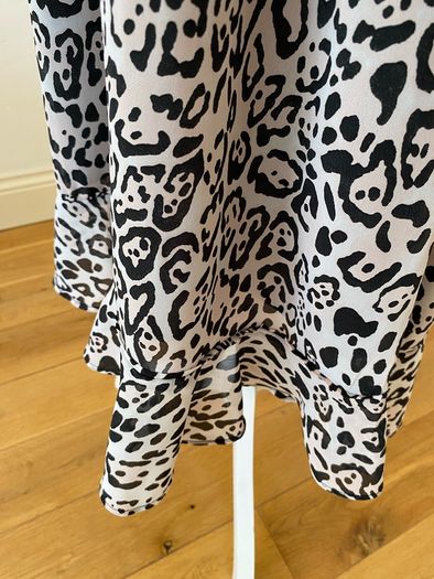 Sosander Leopard Print & Flare Dress