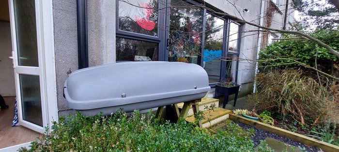 roofbox complete setup