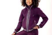 Le mieux jacket zip up top