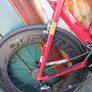 Trek Madone SL6 rim brake in vibrant red (not incl. wheels in pic). Image 9