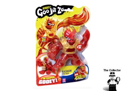Heroes of Goo Jit Zu Blast Attack Blazagon Dragon Super Gooey Figure Brand New Sealed Rare Hard To Find
