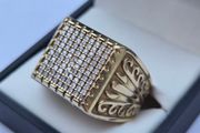 18K Gold And Diamond Ring