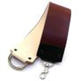 Double straight razor strop cordovan leather Image 7