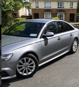 Genuine Audi A6 17" diameter alloys.