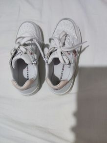 Tommy Hilfiger Girls white trainers