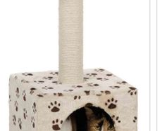 Mini cat scratcher tree