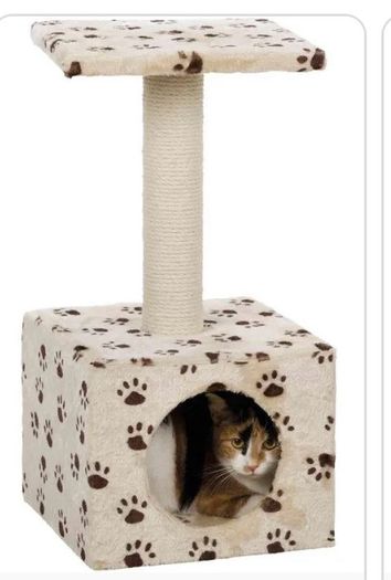 Mini cat scratcher tree
