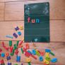 Magnetic Board with letters and numbers Image 2