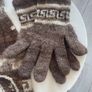 Vintage Lama Hat and Gloves Image 2