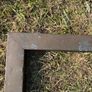Vintage Open fireplace brass frame Image 3