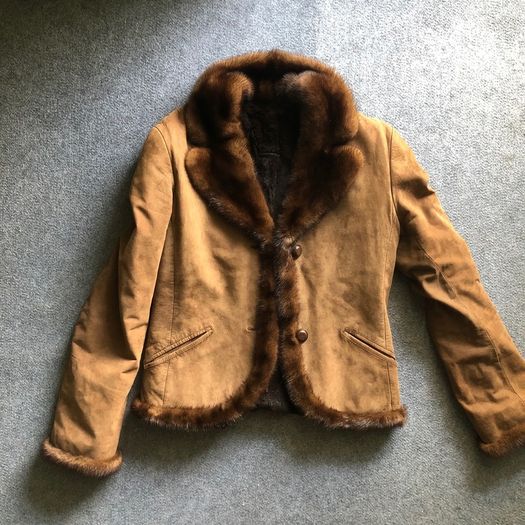 Sheepskin coat