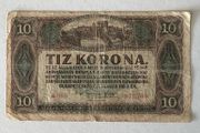 Hungary 10 Korona 1920 Banknote