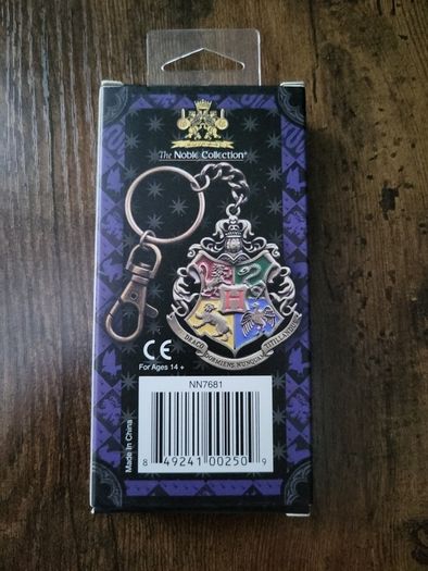 Harry Potter Hogwarts keyring and Gryffindor bookmark