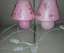 Girls bedroom lamps