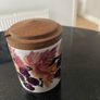 Pretty vintage Irish hand  painted ceramic lidded pot Image 4