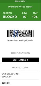 Les Miserables : Premium Tickets