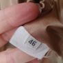 VINTAGE CRISTAL camel crop blazer with gold buttons Sz 14 Image 8