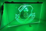shamrock rovers neon wall lights
