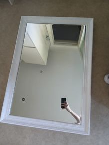 white mirror