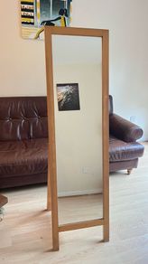 Full length standing mirror