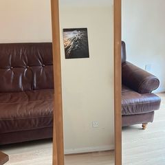 Full length standing mirror