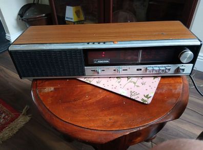 Vintage Ferguson Clock Radio