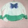 Green/White/Blue Butterfly Twinset 10/12 Image 3