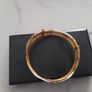 Intricate 18ct solid bangle Image 5