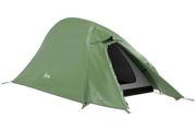 Double Layer Camping Tent, 1-2 Man Backpacking Tent with Carry Bag, 2000mm Waterproof and Lightweight, Green