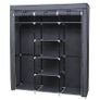 Canvas Wardrobe Cupboard Clothes Hanging Rail FREE DELIVERY NATIONWIDE Image 3