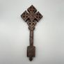 Ethiopian-Style Hand Cross Wooden Carved Orthodox Coptic Christian Blessing Image 7