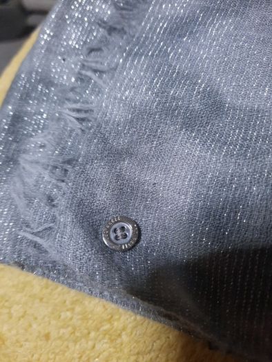 fab grey/silver Ted baker scarf