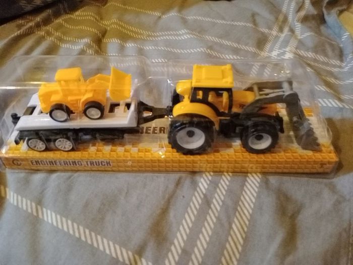 Dump Truck and Trailer