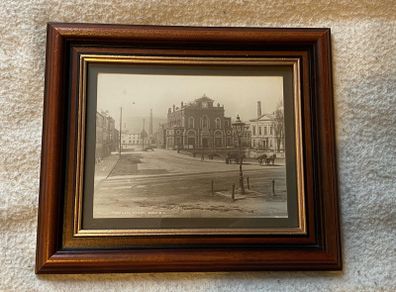 old photo Town Hall Newry Sepia print