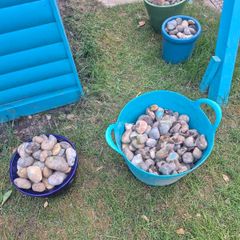 Garden pebbles