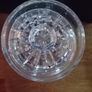Vintage Waterford Crystal Lismore Mustard Pot / Condiment Jar with Notched Lid Image 3