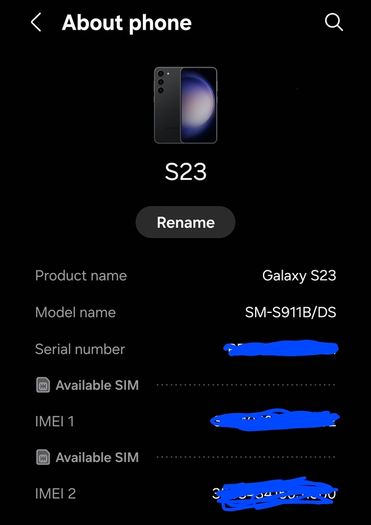 Samsung s23 128Gb