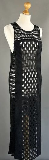 All Saints Elkin Hand Crochet Linen Dress Size Uk10