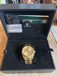BAPE Type 6 BAPEX #1 watch Gold