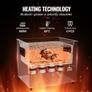 10L Ultra Sonic Cleaner, 240W Digital Ultrasonic Cleaning Machine with Gentle Mode & Upgraded Degassing, 40kHz Industrial Ultrasound Image 7
