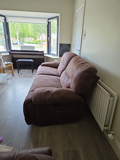 Brown Recliner Couch
