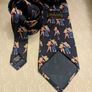 Vintage quirky style silk tie Image 2
